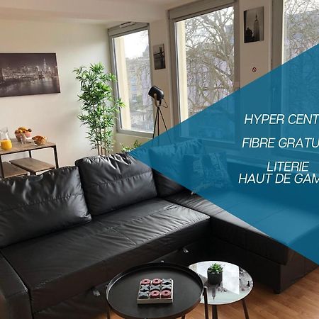 Hyper Centre - Wifi Fibre Gratuit - Jergweloh - Le New Yorkais Apartment Caen Exterior foto