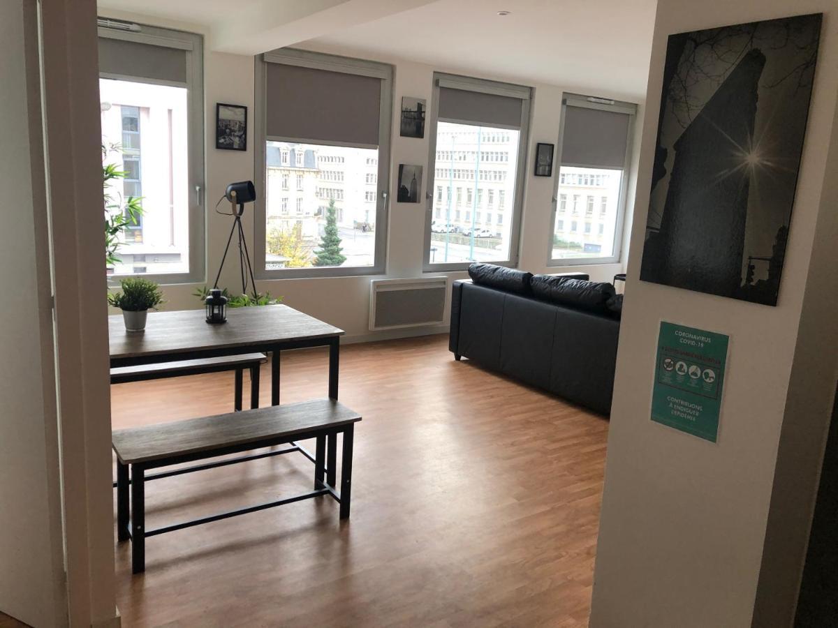Hyper Centre - Wifi Fibre Gratuit - Jergweloh - Le New Yorkais Apartment Caen Exterior foto