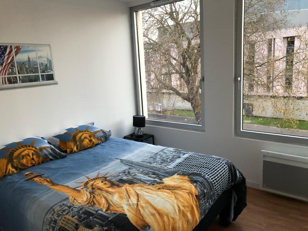 Hyper Centre - Wifi Fibre Gratuit - Jergweloh - Le New Yorkais Apartment Caen Exterior foto